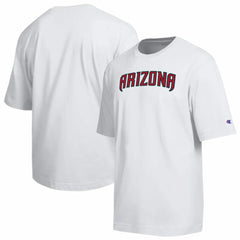 White Arizona Diamondbacks Champion All Star Arched Chenille Wordmark T-Shirt