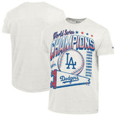 White Los Angeles Dodgers Champion Winning Tradition Cooperstown Tri-Blend T-Shirt