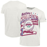 White Philadelphia Phillies Champion Winning Tradition Cooperstown Tri-Blend T-Shirt