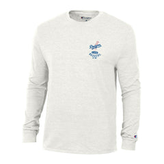 White Los Angeles Dodgers Champion Cooperstown Winning Tradition Tri-Blend Long Sleeve T-Shirt