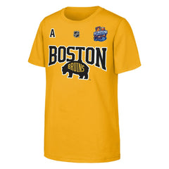 NHL David Pastrnak Boston Bruins Fanatics Youth Alternate Captain 2026 Stadium Series T-Shirt