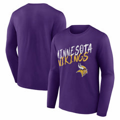 Hustle Long Sleeve T-Shirt - Minnesota Vikings T-shirts