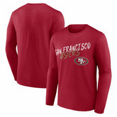Hustle Long Sleeve T-Shirt - San Francisco 49ers T-shirts