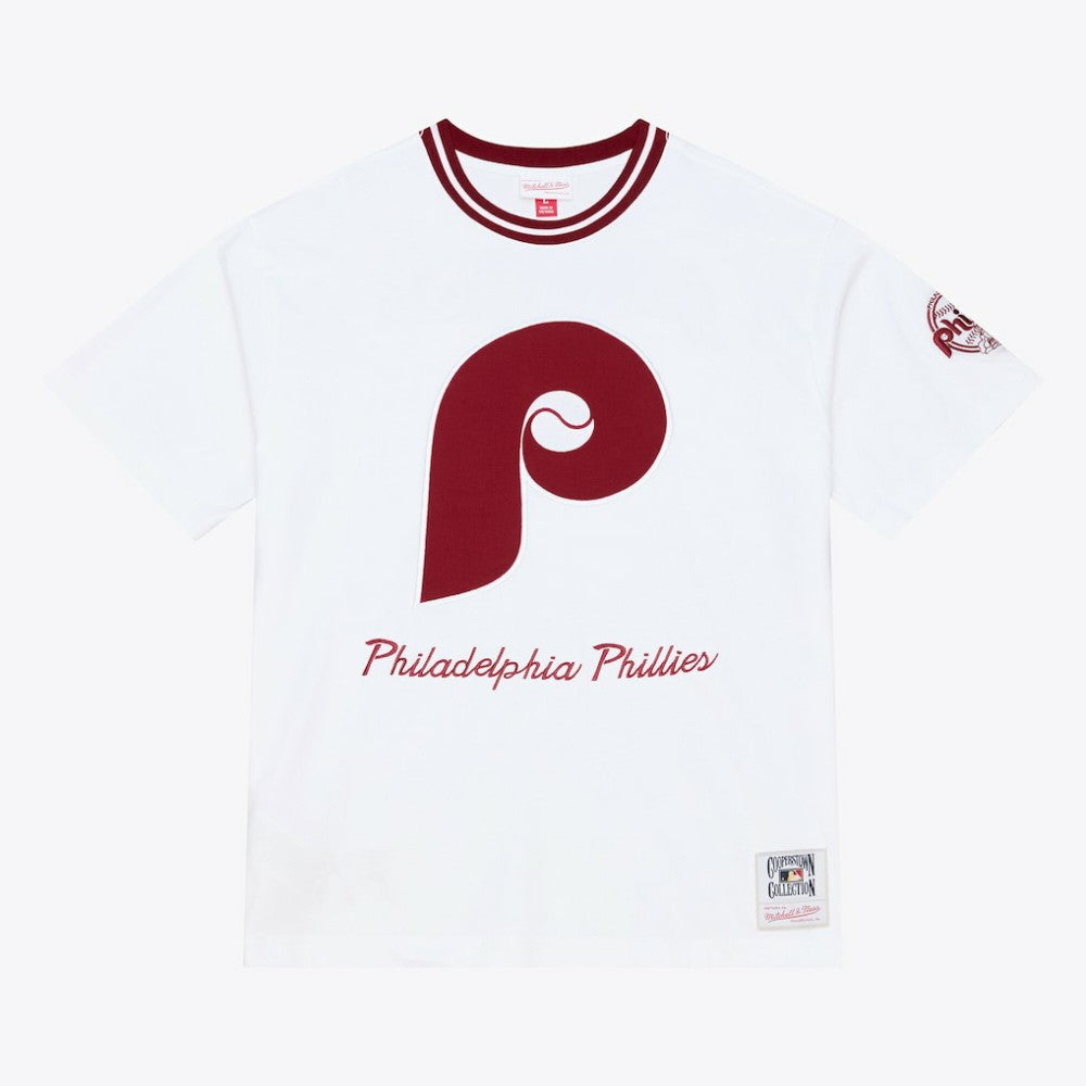 White Philadelphia Phillies Mitchell & Ness Cooperstown Collection Arctic T-Shirt