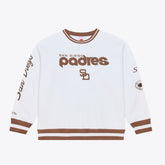 White San Diego Padres Mitchell & Ness Arctic Fleece Sweatshirt