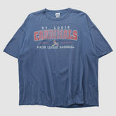 Blue St. Louis Cardinals CSA 2000s T-shirt