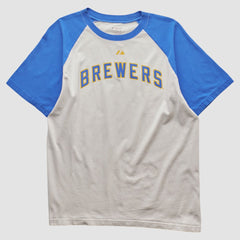 White Milwaukee Brewers 2010s T-shirt