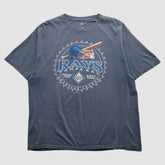 Navy Tampa Bay Rays MLB Genuine Merchandise 2000s T-shirt