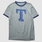 Heather Gray Texas Rangers Majestic 2010 T-shirt