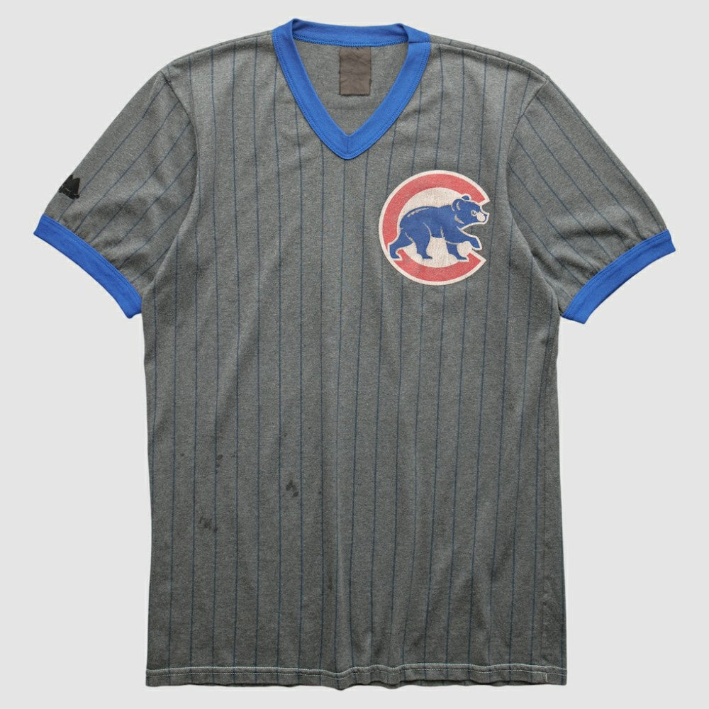 Heather Gray Chicago Cubs 90s T-shirt