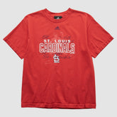 Red St. Louis Cardinals Adidas 2010s T-shirt
