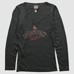 Charcoal Boston Red Sox Genuine Merchandise 2010s Long Sleeve T-shirt