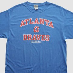 Blue Atlanta Braves MLB Genuine Merchandise 2000s T-shirt