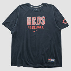 Navy Cincinnati Reds Nike 2010s T-shirt
