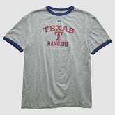 Heather Gray Texas Rangers Majestic 2010 T-shirt