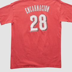Red Cincinnati Reds Majestic 2000s T-shirt