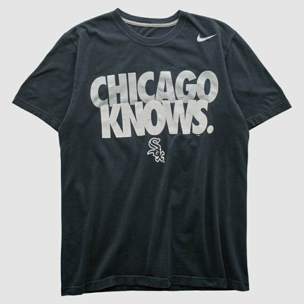 Black Chicago White Sox Nike 2010s T-shirt