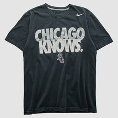 Black Chicago White Sox Nike 2010s T-shirt