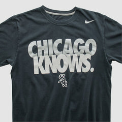 Black Chicago White Sox Nike 2010s T-shirt