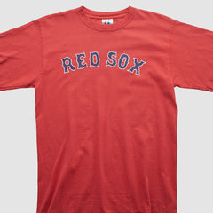 Red Boston Red Sox Majestic 2000s T-shirt