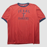 Red Texas Rangers Majestic 2009 T-shirt