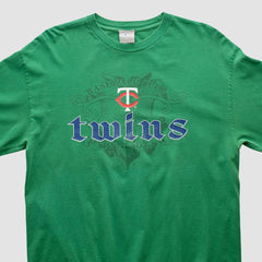 Green Minnesota Twins Genuine Merchandise 2000s Long Sleeve T-shirt