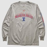 Heather Gray Philadelphia Phillies Majestic 2000s Long Sleeve T-shirt