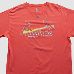 Red St. Louis Cardinals Majestic 2010s T-shirt