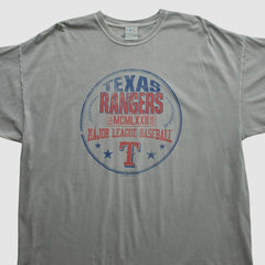 Gray Texas Rangers MLB 2000s T-shirt