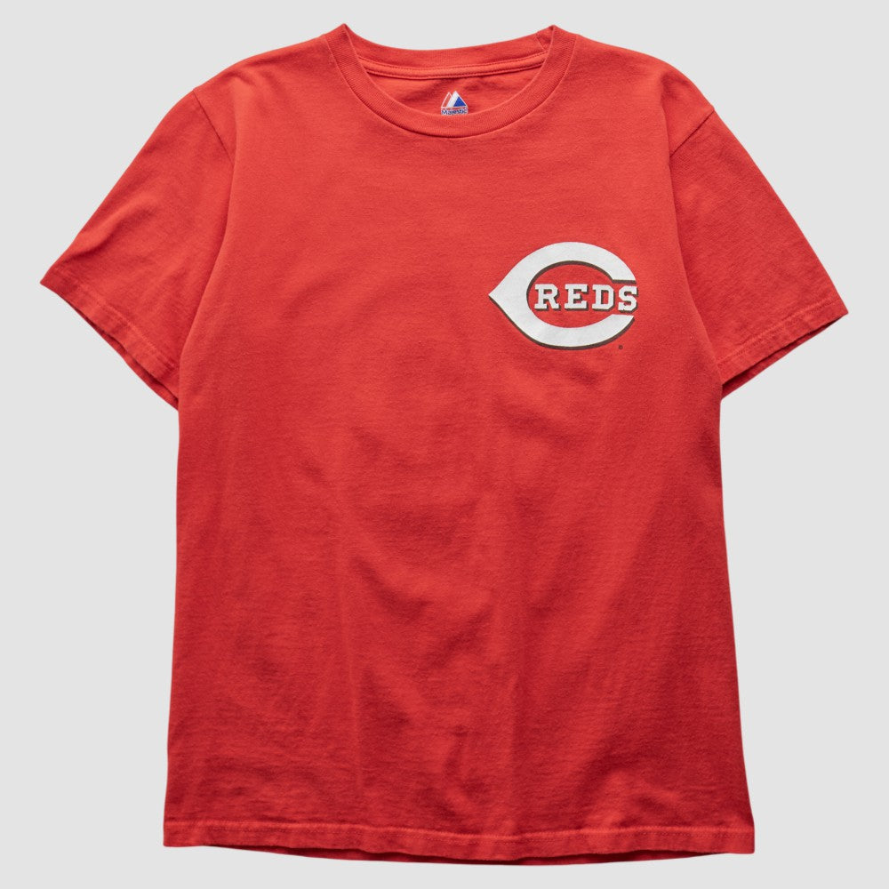 Red Cincinnati Reds Majestic 2000s T-shirt