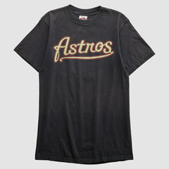 Black Houston Astros Majestic 2000s T-shirt