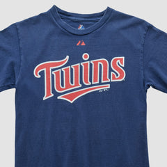 Navy Minnesota Twins Majestic 2010 T-shirt