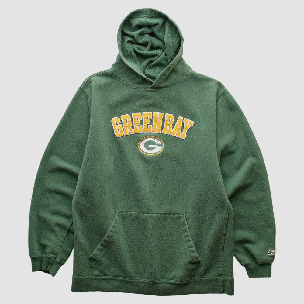 Team Edition Apparel 2000s Hooded Pullover Sweatshirt - Green Bay Packers Pullover