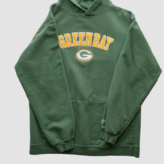 Team Edition Apparel 2000s Hooded Pullover Sweatshirt - Green Bay Packers Pullover