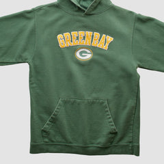 Team Edition Apparel 2000s Hooded Pullover Sweatshirt - Green Bay Packers Pullover