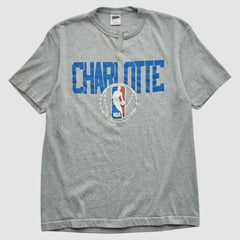 Vintage Charlotte Hornets Trench 90s T-shirt