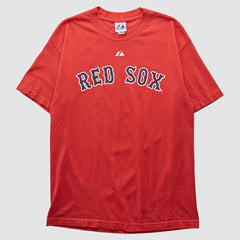 Red Boston Red Sox Majestic 2010 T-shirt