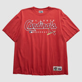 Red St. Louis Cardinals Majestic 2000s T-shirt