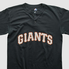 Black San Francisco Giants Majestic 2000s T-shirt
