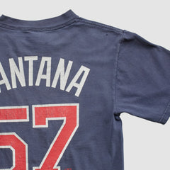 Navy Minnesota Twins Majestic 2000s T-shirt