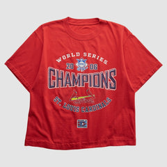 Red St. Louis Cardinals 2006 T-shirt