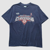 Navy Boston Red Sox M&O Knits 2004 T-shirt