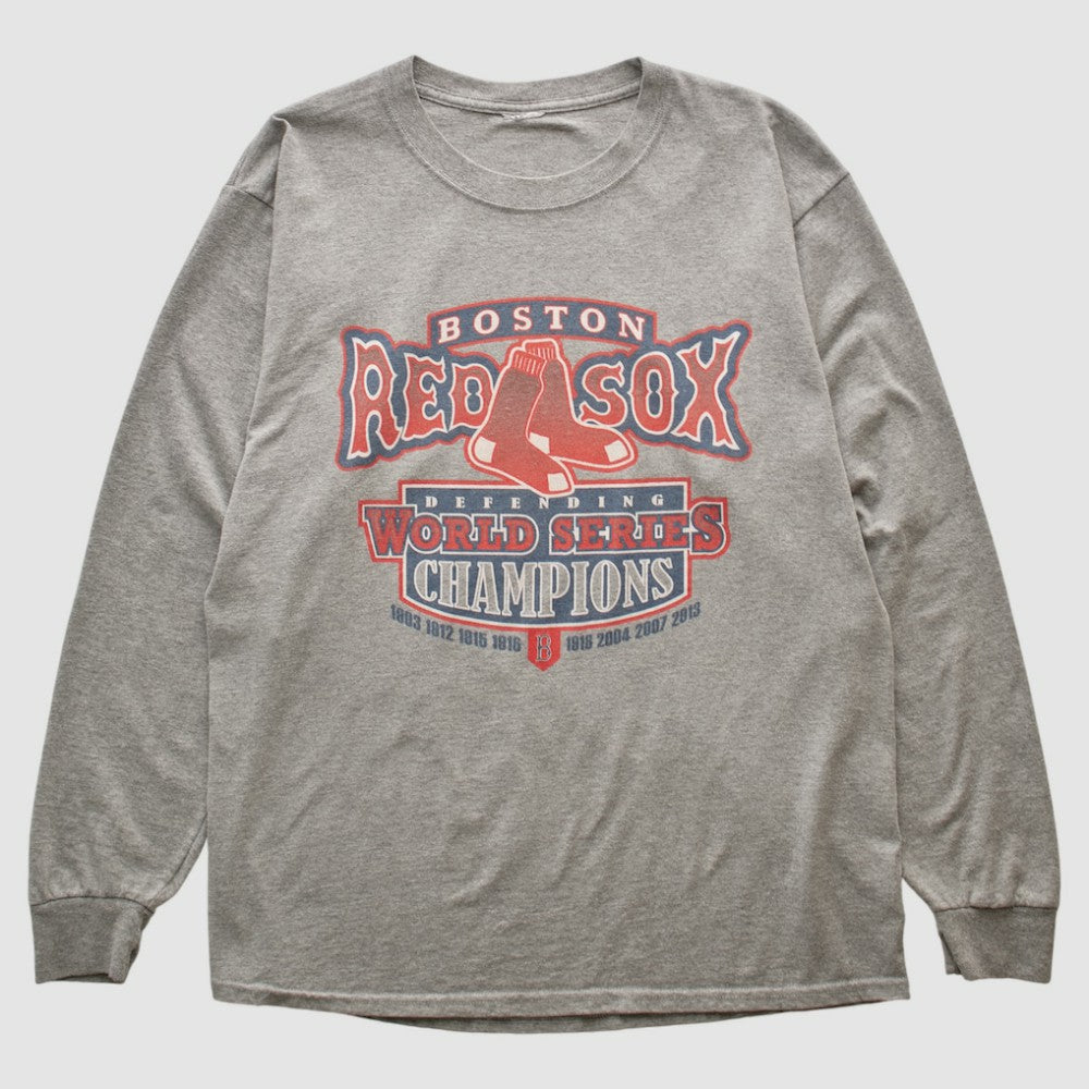 Heather Gray Boston Red Sox 2013 Long Sleeve T-shirt