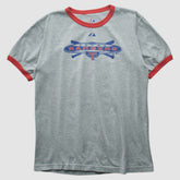 Heather Gray Texas Rangers Majestic 2010 T-shirt