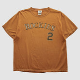 Orange Colorado Rockies Lee Apparel 2000s T-shirt