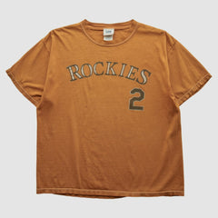 Orange Colorado Rockies Lee Apparel 2000s T-shirt