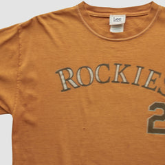 Orange Colorado Rockies Lee Apparel 2000s T-shirt