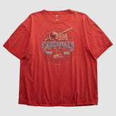 Red St. Louis Cardinals Genuine Merchandise 2000s T-shirt