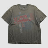 Gray St. Louis Cardinals Genuine Merchandise 2010s T-shirt