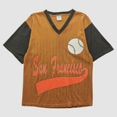 Orange San Francisco Giants College Ware 90s T-shirt